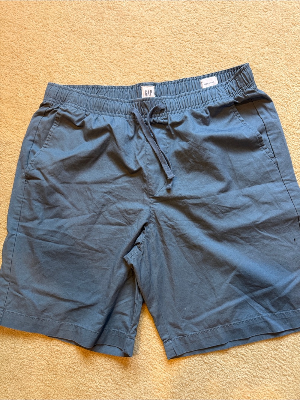 NEVER WORN! GAP Men's Slate Blue Elastic Waist Swim Hybrids